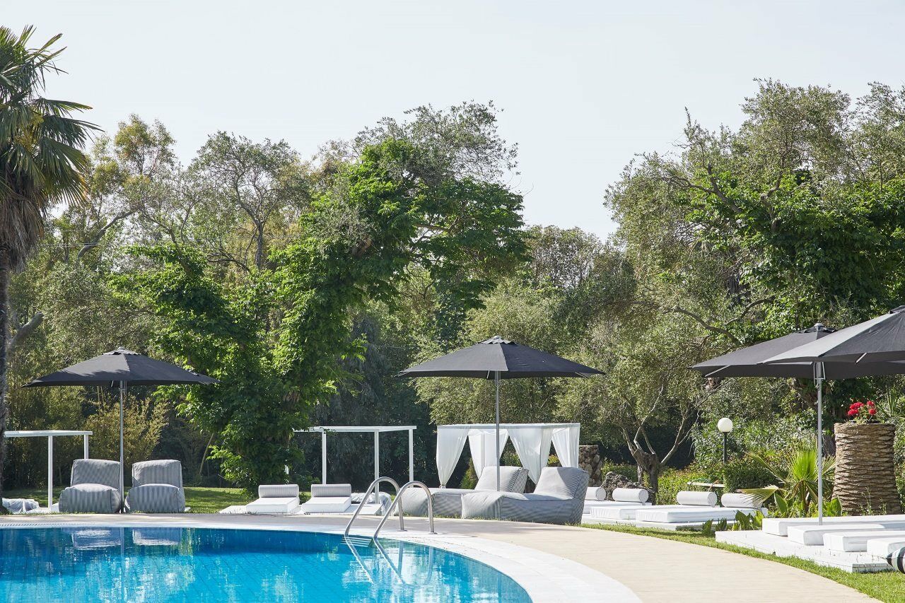 Mr And Mrs White Corfu Couples Retreat Adults Only Hotell Akharávi Eksteriør bilde